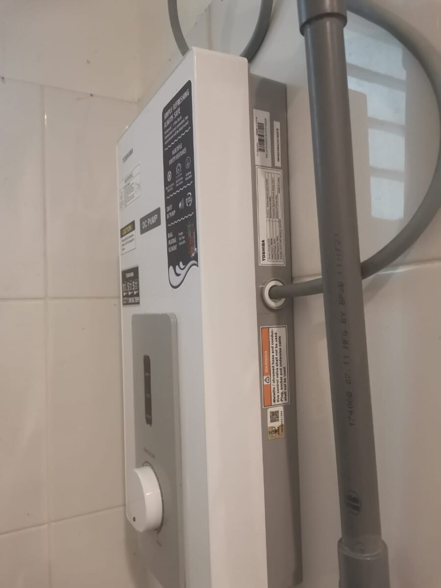 Lampu Bilik Air Berkelip Bila Buka Heater?